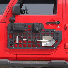 For Jeep Wrangler JK JL Exterior Front Door Exterior Molle Panel Storage Rack System Accessories (4 pcs) RT-TCZ