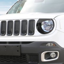 For 2016-2018 Jeep Renegade Exterior Front Headlight & Grille Insert & Rear Tail Light Cover Trim Kit (13 pcs) RT-TCZ