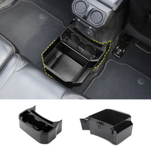 For 2018+ Jeep Wrangler JL & Gladitor JT Interior Rear Cup Holder Storage Box Organizer (2 pcs) RT-TCZ