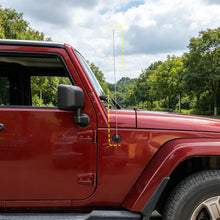 For 2018-2023 Jeep Wrangler JL/Gladiator JT 32.28In Antenna Mast Radio Signal Aerial Antenna Pole AM/FM RT-TCZ