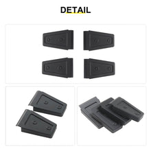 For 2007-2018 Jeep Wrangler JK 2 Door Door & Hood Hinge Cover Trim Exterior Accessories（6 pcs） RT-TCZ