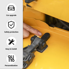 For 1997-2006 Jeep Wrangler TJ 2×Black Engine Hood Rubber Pad Cover RT-TCZ