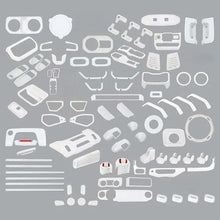 For 2024+ Jeep Wrangler JL 99 x Interior Full Set Decoration Cover Trim Kit White RT-TCZ