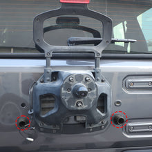 For Jeep Wrangler JK JL Exterior Rear Tailgate Spare Tire Mount Bumper Sleeve Molded