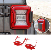 For 2018+ Jeep Wrangler JL JLU Exterior Cover Trim Full Set Available Separately Red RT-TCZ