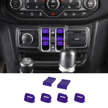 For 2018+ Jeep Wrangler JL/Gladiator JT Window Switch Button Cover & Window Lift Switch Button Trim RT-TCZ