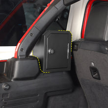 For 2024+ Jeep Wrangler JL 4-Door Version Interior Rear Cargo Safe Box Storage Combination Key Lock RT-TCZ