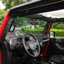 For 2007-2018 Jeep Wrangler JK Front Door Top Grab Handle Aluminium Alloy（2 pcs） RT-TCZ