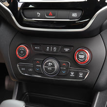 For 2014+ Jeep Cherokee & 2014-2020 Grand Cherokee Audio Switch Button Ring Trim Cover（2 pcs） RT-TCZ