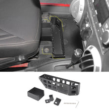 For 2007-2018 Jeep Wrangler JK Front Seat Under Storage Box Organizer – Aluminum Alloy & Iron RT-TCZ