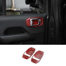 For 2018+Jeep Wrangler JL/Gladiator JT Interior Rear Door Handle Bowl Cover Trim 4-Door RT-TCZ