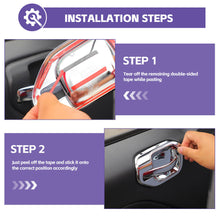 For 2010-2016 Jeep Compass Inner Door Handle Bowl Frame Trim 4PCS RT-TCZ