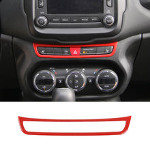 For 2015-2017 Jeep Renegade Emergency Light Switch Frame Decoration Trim RT-TCZ