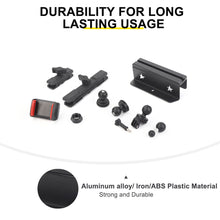 For 2011-2018 Jeep Wrangler JK Center Console Rail Expansion Phone Mount Holder（9 pcs） RT-TCZ