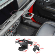 For 2024+ Jeep Wrangler JL & Gladiator JT Co-pilot Handlebar Water Cup Holder Mount Bracker RT-TCZ