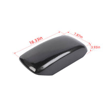 For 2011-2020 Jeep Grand Cherokee Black Carbon Fiber Central Armrest Box Panel Cover Trim RT-TCZ