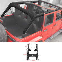 For 2011-18 Jeep Wrangler JK Roll Bar Cover Protect prevent scratch RT-TCZ