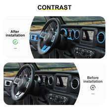 For 2018-2023 Jeep Wrangler JL & Gladiator JT Interior Center Console Trim Cover Kit (24 pcs) RT-TCZ