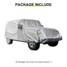 For Jeep Wrangler JK JL Exterior Car Full Dust UV Rain Protection Cover RT-TCZ