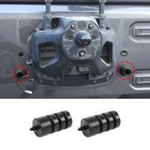 For Jeep Wrangler JK JL Exterior Rear Tailgate Spare Tire Mount Bumper Sleeve Molded