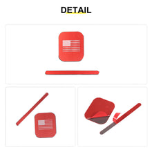 For 2018+ Jeep Wrangler JL 2-Door Version Exterior Car Door & Tailgade Handle Inserts Cover Trim RT-TCZ