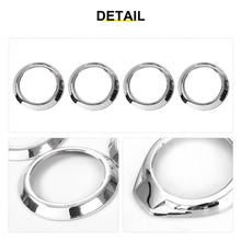 For 2015-2018 Jeep Wrangler JK A-pillar Horn Air Conditioning Vent Trim Ring Kit (6 pcs) RT-TCZ