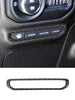 For 2021+ Jeep Wrangler JL 4Xe Electric Mode Button Switch Cover Trim Bezel RT-TCZ