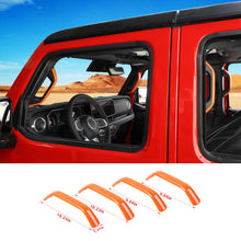For 2024+ Jeep Wrangler JL/Gladiator JT A&B Pillar Grab Handles Cover Trim RT-TCZ