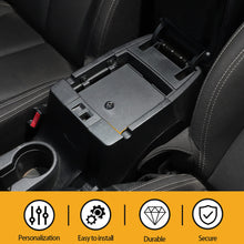 For 2011-2017 Jeep Wrangler JK Iron Center Console Armrest Box Safety Panel Cover RT-TCZ