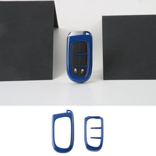 For 2014+ Jeep Cherokee Car Key Fob Case Protect Cover Trim Shell RT-TCZ