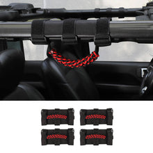 For Jeep Wrangler JK JL TJ JT Car Top Roll Bar Grip Grab Pull Handle Accessories 4 (pcs) RT-TCZ