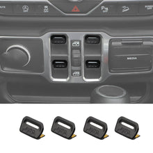 For 2018+ Jeep Wrangler JL JLU & Gladiator JT Aluminum Alloy Window Control Switch Cover Trim RT-TCZ