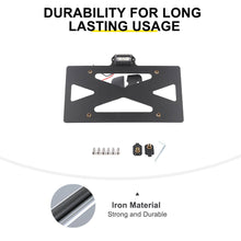 For 2007-2018 Jeep Wrangler JK Rear License Plate Seat Bracket Accessories RT-TCZ