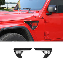 For 2018+ Jeep Wrangler JL & Gladiator JT Exterior Front Leaf Fender Sticker Trim Cover (2 pcs) RT-TCZ