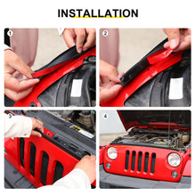 For 2007-2018 Jeep Wrangler JK Hood Front Edge Seal Hood to Grille Weatherstrip RT-TCZ