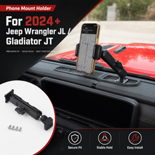 For 2024+ Jeep Wrangler JL/Gladiator JT Car Mobile Phone Mount Stand Holder RT-TCZ