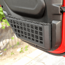 For 2018+ Jeep Wrangler JL & Gladiator JT Front/Rear Door Net Replacement Insert Metal Storage Box Door Map Pocket RT-TCZ