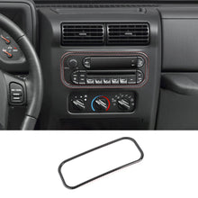 For 1997-2006 Jeep Wrangler TJ Interior Center Console  Radio Cover Trim Frame RT-TCZ
