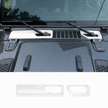 For 2018+ Jeep Wrangler JL Gladiator JT Front Windshield Wiper Base Trim Cover RT-TCZ