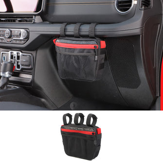 RT-TCZ For Jeep Wrangler CJ YJ TJ JK JL JT & Unlimited Car Co-Pilot Handle Storage Bag Accessories