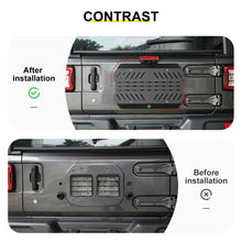 For 2018+ Jeep Wrangler JL Tailgate Spare Tire Carrier Extension Bracket （4 pcs） RT-TCZ