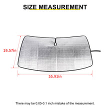 For 2007-2010 Jeep Grand Cherokee Car Front Windshield Sunshade Visors UV Block Cover RT-TCZ