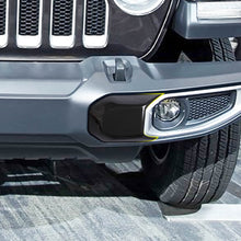 For 2018+ Jeep Wrangler JL & Gladiator JT Front Bumper Anti-collision Block Cover Trim Carbon Fiber RT-TCZ