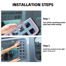 For 2018+ Jeep Wrangler JLU & Gladiator JT Rear Window Glass Cover Trim 4Door RT-TCZ