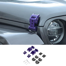 For 2007+ Jeep Wrangler JK JL & Gladiator JT Car Side Hood Catch Latches Buckle RT-TCZ