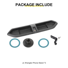 For 2018-2023 Jeep Wrangler JL & Gladiator JT Interior Center Console Magnetic Phone Mount Holder Bracket