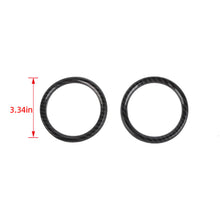 For 2024+ Jeep Wrangler JL & Gladiator JT Instrument Panel Air Conditioning Vent Trim Ring 2PCS Style A RT-TCZ