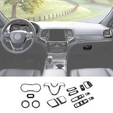 For 2014-2021 Jeep Grand Cherokee 16PCS Interior Decoration Cover Trim Kit RT-TCZ