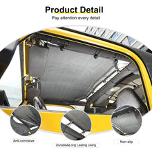 For Jeep Wrangler TJ Car Rear Trunk Sun Shade Top Insulation Net Cover Kit (2 pcs) RT-TCZ