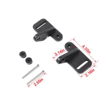 For 2018+ Jeep Wrangler JL JLU & Gladiator JT 2x A-pillar Light Lamp Pod Bracket Mount Support Aluminum RT-TCZ